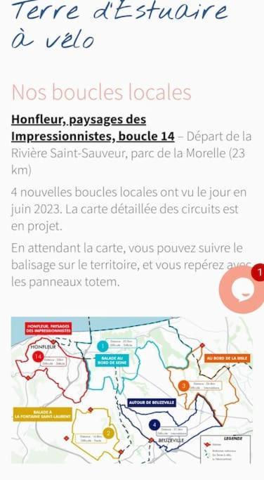 شقة Bienvenue Chez Vous أونفلور المظهر الخارجي الصورة